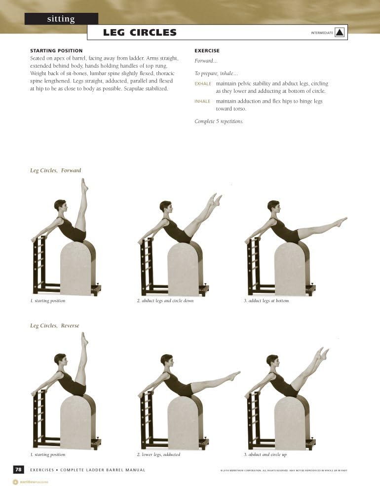 STOTT PILATES Manuell – komplettes Leiter-Lauf.