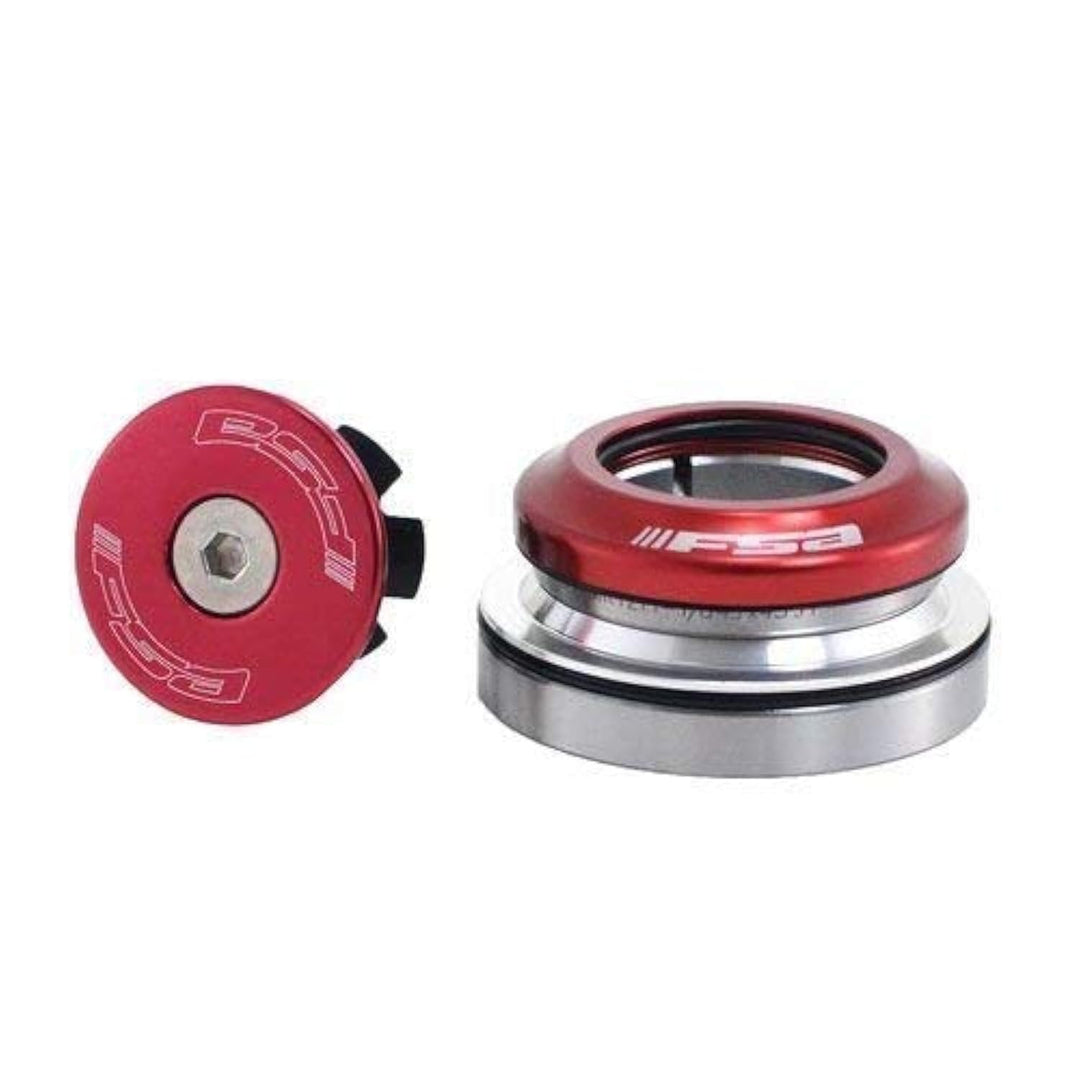 FSA NO.42/ACB-A Orbit C-40 Integrated 1-1/8Inches to 1.5Inches ID 42/52 mm Tapered Headset, Red, XTE