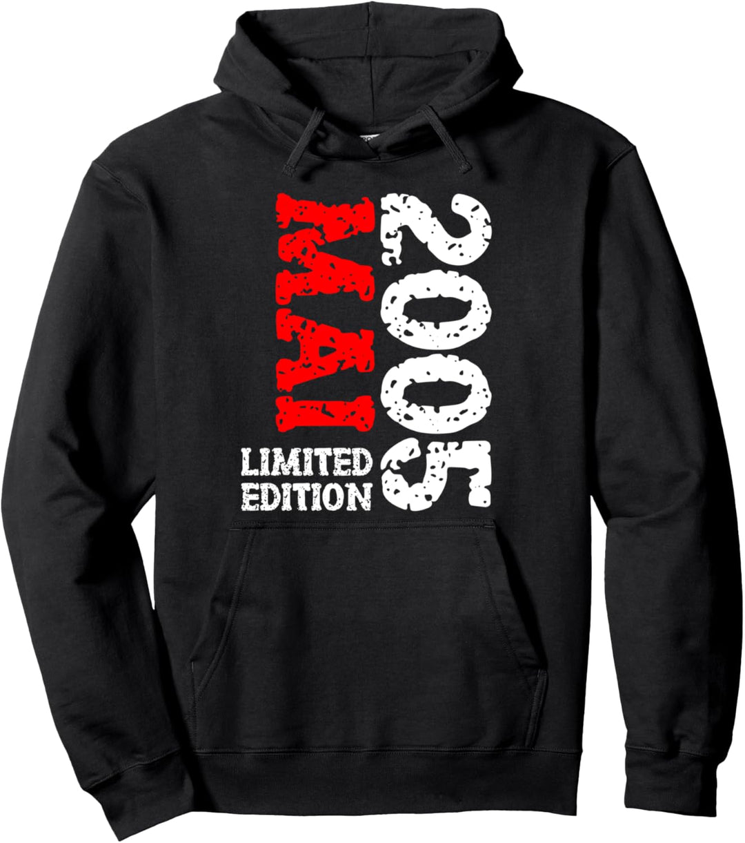 18. Geburtstag Deko Frauen Männer Limited Edition Mai 2005 Pullover Hoodie