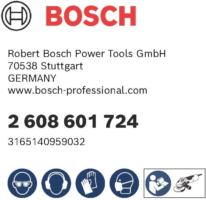 Bosch Accessories 1x SCM Stützteller (mit Mittelstift, X-LOCK, Ø125 mm), 125 mm