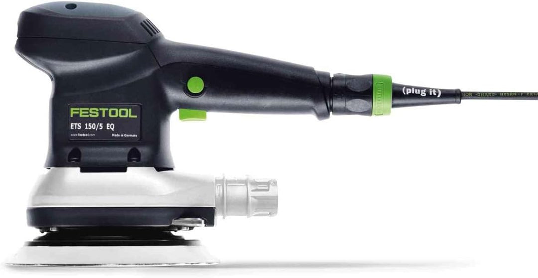Festool Exzenterschleifer ETS 150/5 EQ (mit Schleifteller Ø 150 mm MULTI-JETSTREAM 2 (weich W-HT), F