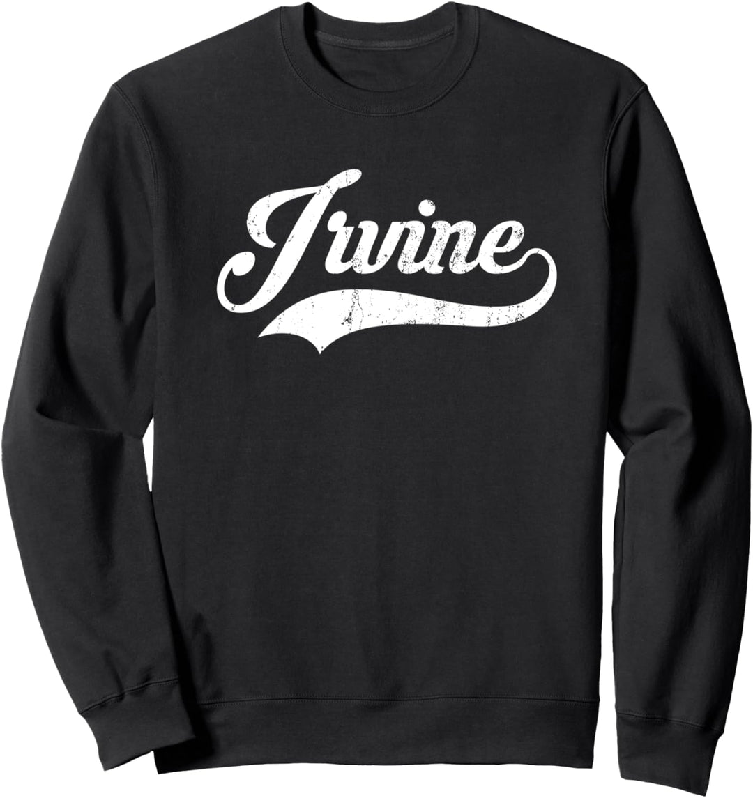 Irvine Stadt California Staat Vintage Retro Style design Sweatshirt