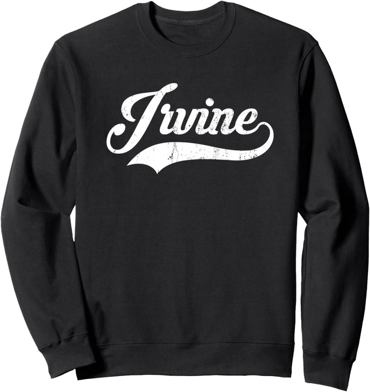 Irvine Stadt California Staat Vintage Retro Style design Sweatshirt