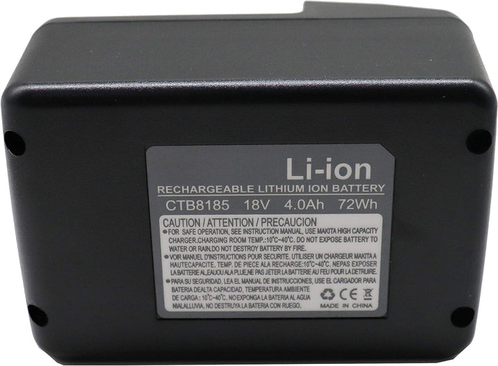 FengWings® 18V 4000mAh CTB8185 CTB7185 CTB8187 Ersatzakku mit LED-Anzeige kompatibel mit Snap on CTC