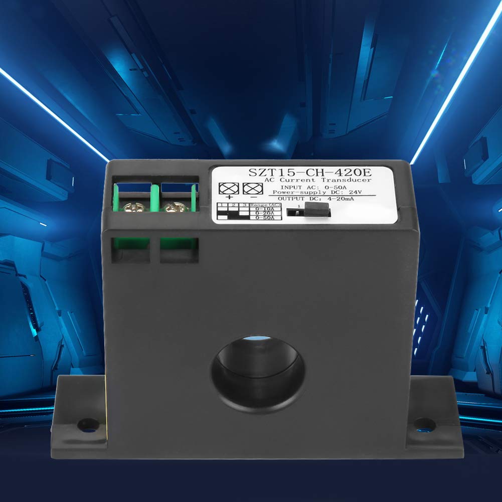 4-20mA Strommessumformer Ausgang Analoges Stromsignal Isolierter Hallsensor 0-50A Wechselstromwandle