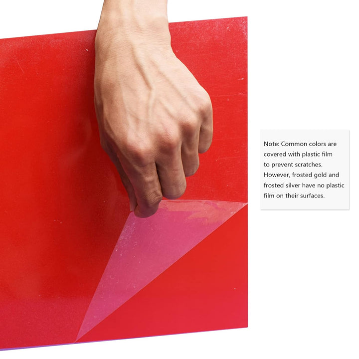 XLNT Doppelfarb-Laserblatt, Rot/Weiss, 17,8 x 27,9 x 0,6 cm, 12 Stück