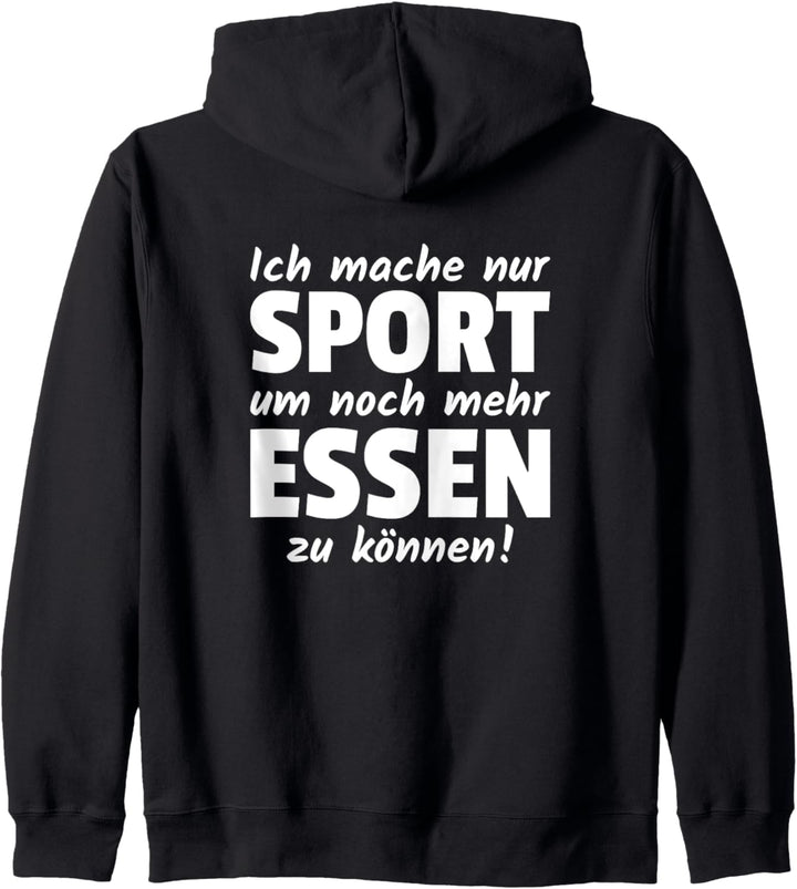 Immer Hunger Hungrig Verfressen Lustige Fresssack Sprüche Kapuzenjacke