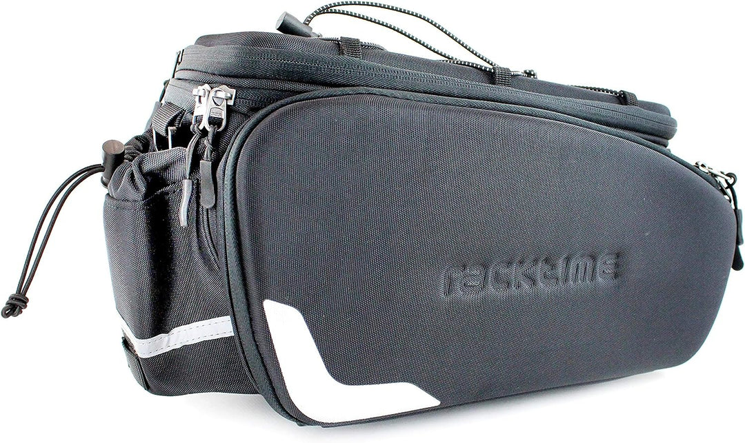 Racktime Unisex – Erwachsene Odin Schwarz 13 L + 10 L Bundle mit Steckschloss, Schwarz 13 L + 10 L B