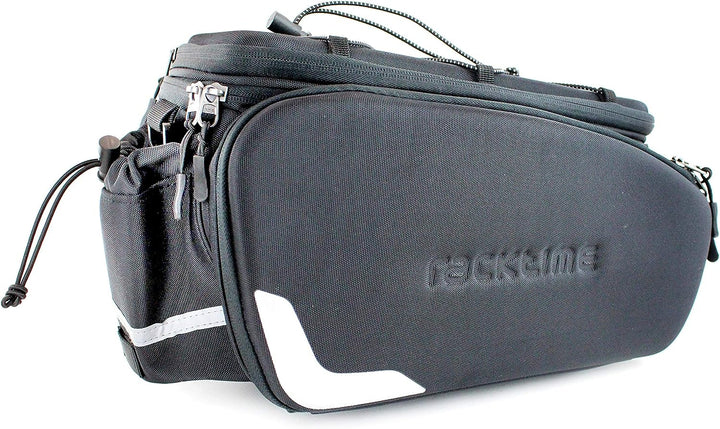 Racktime Unisex – Erwachsene Odin Schwarz 13 L + 10 L Bundle mit Steckschloss, Schwarz 13 L + 10 L B