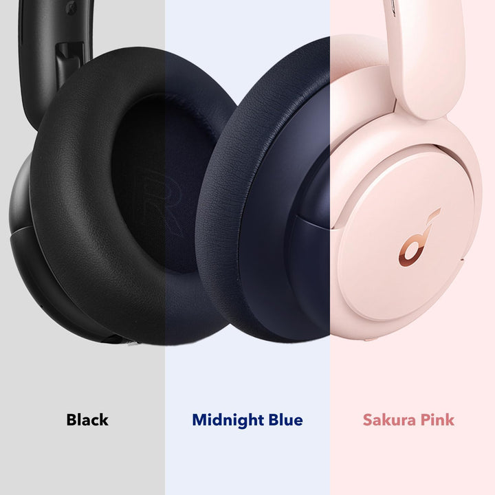 soundcore by Anker Q30 Bluetooth Kopfhörer, Hybrid Active Geräuschisolierung, Individuelle Modi, Hi-