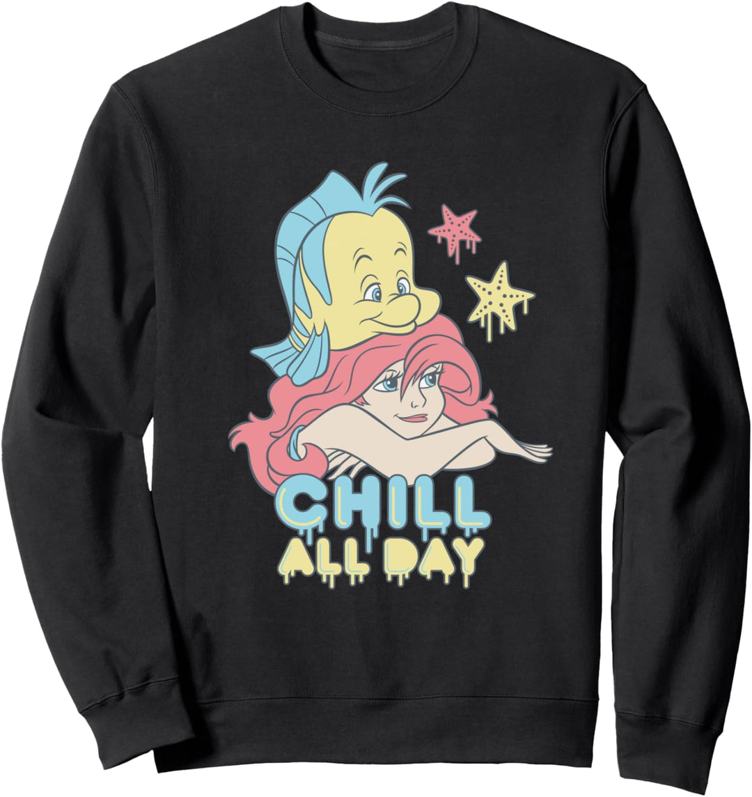 Disney The Little Mermaid Chill All Day Sweatshirt