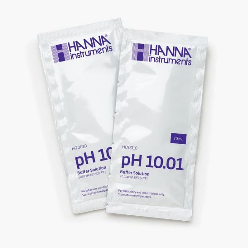 Kalibrierlösung HI70010P pH 10,01; Standardqualität, 25 x 20mL-Beutel