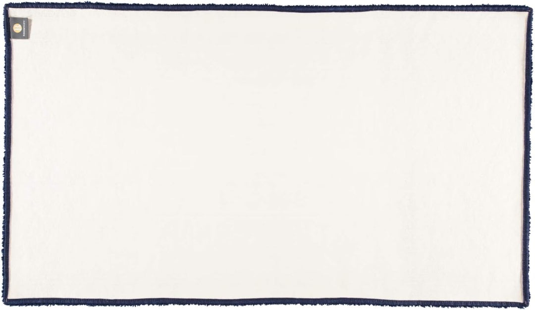 Rhomtuft Badteppich Square - kobalt 84 - 70 x 120 cm 70x120 cm, 70x120 cm