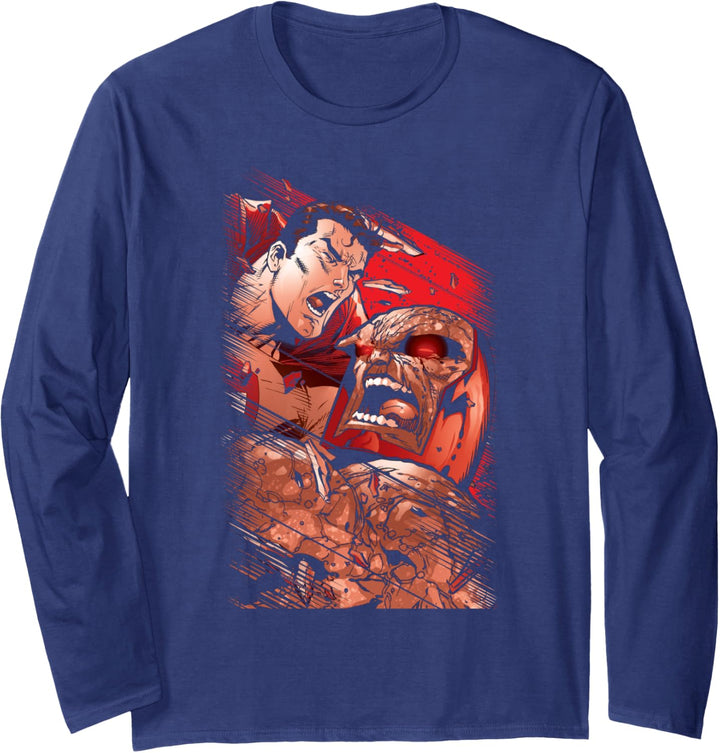 Superman Supes vs Darkseid Langarmshirt