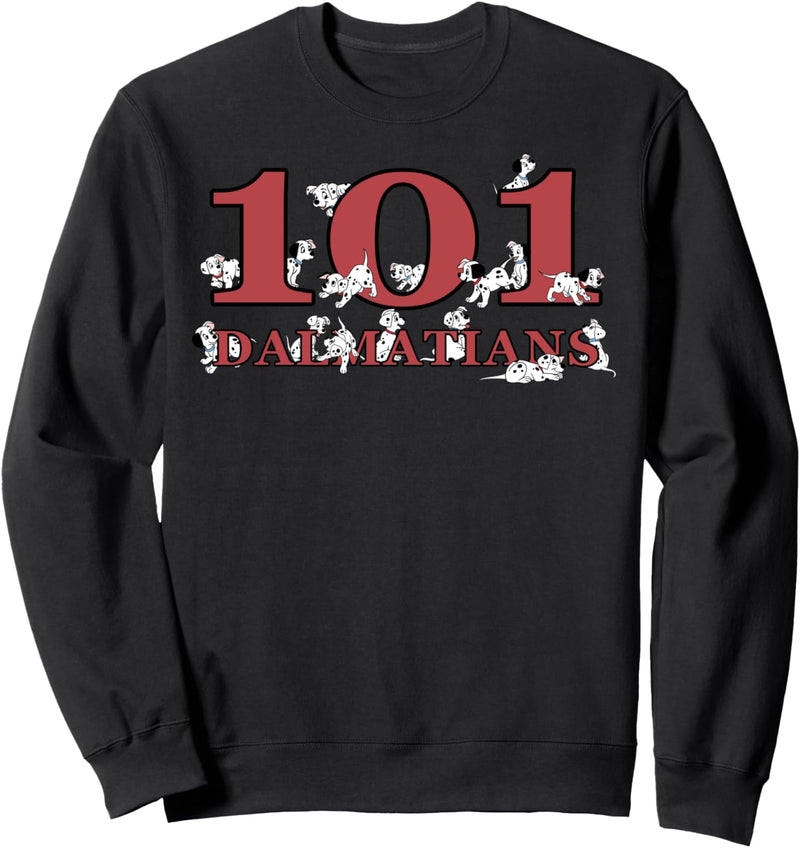 Disney 101 Dalmatians Puppy Logo Sweatshirt