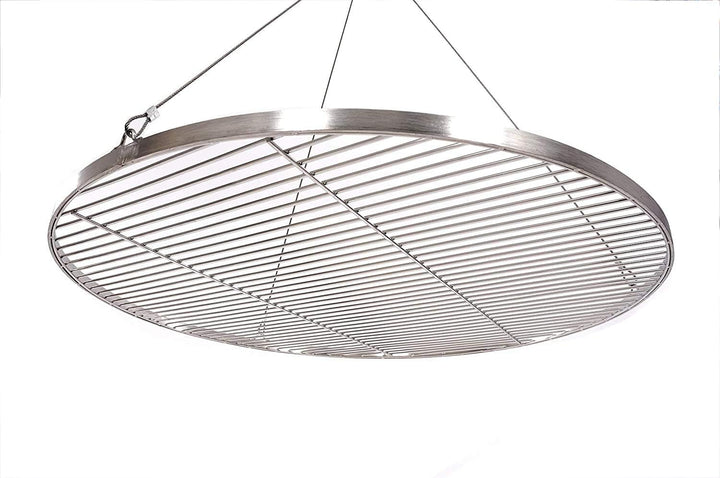 80 cm Grillrost Edelstahl für Schwenkgrill 3 Bein BBQ Grill Rost mit Seil neu