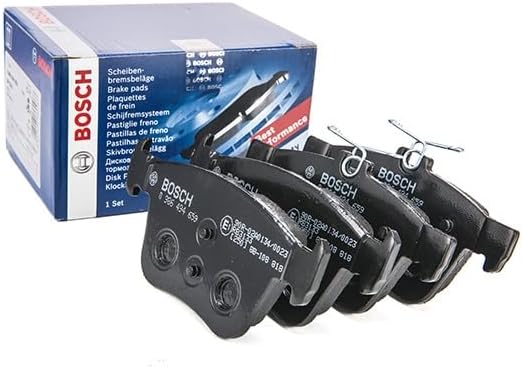 Bosch BP1504 Bremsbeläge - Hinterachse - ECE-R90 Zertifizierung - vier Bremsbeläge pro Set Einzigart