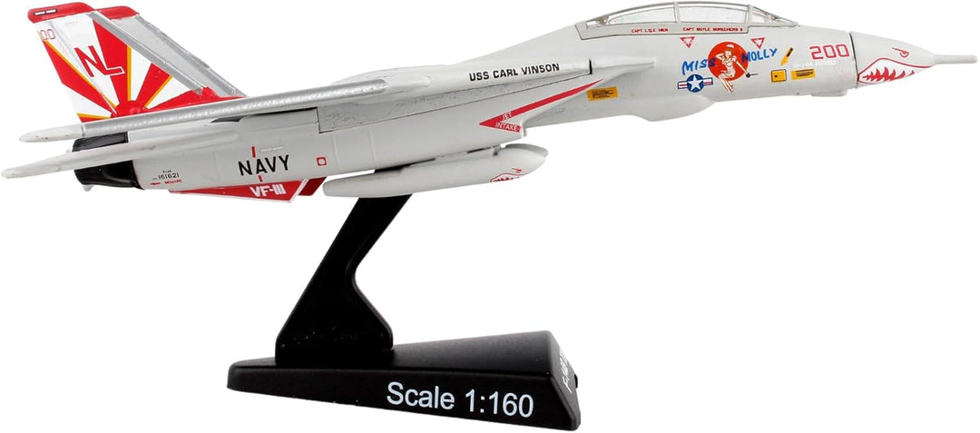 Daron PS5383-4 Postage Stamp Grumman F-14A Tomcat Miss Molly Scale 1/160
