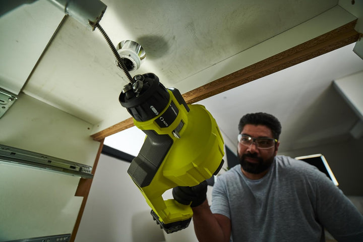 RYOBI 18 V ONE+ Akku-Rohrreinigungsgerät R18DA-0, 6 mm Kabeldurchmesser, ohne Akku und Ladegerät