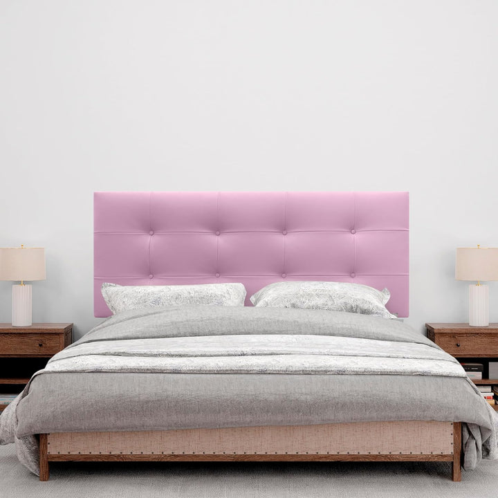 DHOME Kopfteil, gepolstertes Bett Kopfteil 8cm dick. Gepolstertes Kopfteil ACUALINE Stoff und Kunstl