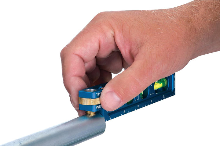Ideal 35-207 15,2 cm Elektriker-Wasserwaage mit 4 Ampullen und magnetischer Backe