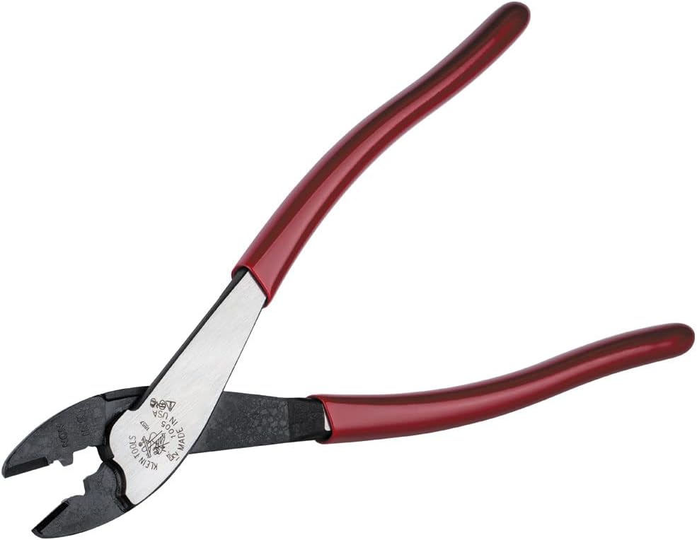 Crimp- und Schneidwerkzeug für isolierte und nicht isolierte Terminals, 9-3/4 Zoll Klein Tools 1005
