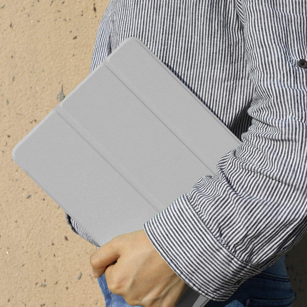 aoub Neues iPad (2019 7. Generation / 2020 8. Generation/2021 9. Generation) 10,2" Hülle mit Stiftha