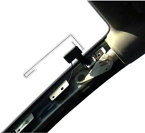 Kenwood DAB-Antenne CX-DAB1 Scheibenklebeantenne für alle DAB/DAB+ Geräte mit SMB-Anschluss, Phantom