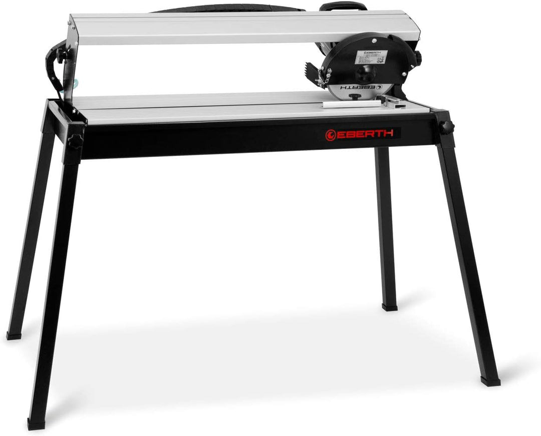 EBERTH Fliesenschneidmaschine Nass, Elektrisch 800 Watt Leistung, 620mm Schnittlänge, Nassschneider