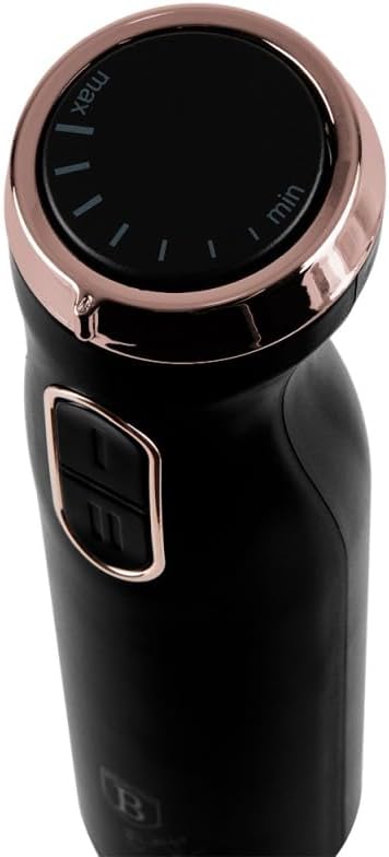 Berlinger Haus Stabmixer mit Zubehör 6 Stück Black Rose Collection BH-9561, Black Rose