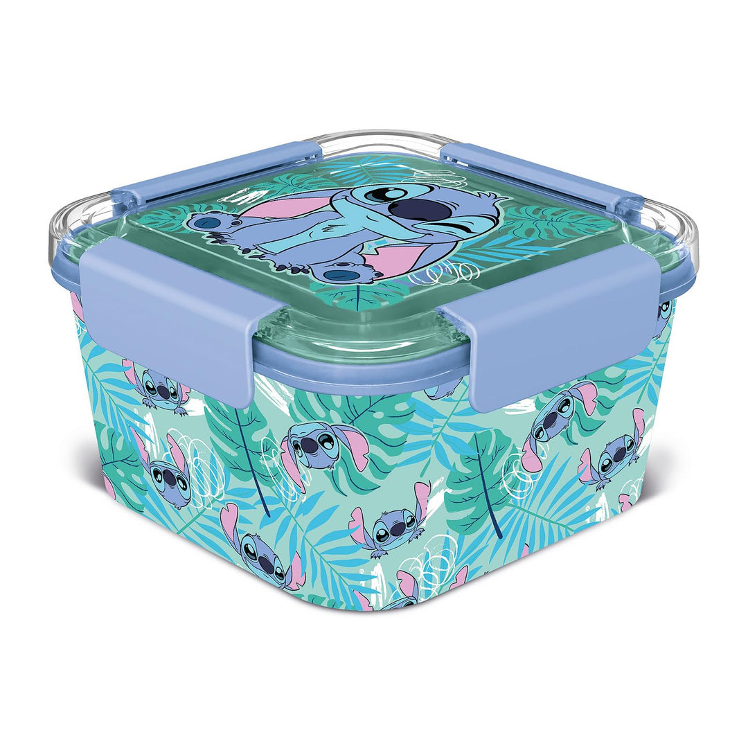 Elbenwald Bento Lunchbox - Motive wie Lilo &amp; Stitch, Harry Potter, Minecraft &amp; viele mehr 17 x 10 x