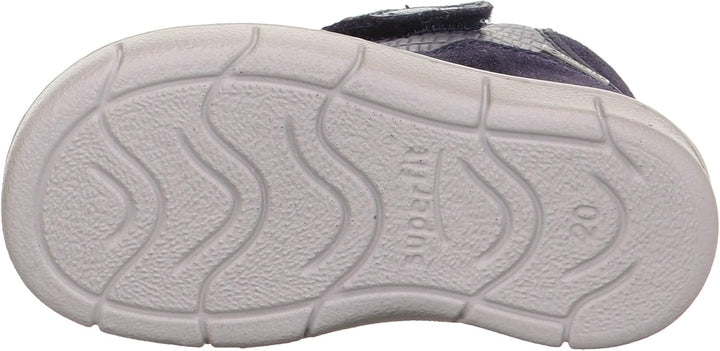Superfit Jungen Ulli Sneaker 19 EU Schmal Blau 8010, 19 EU Schmal Blau 8010