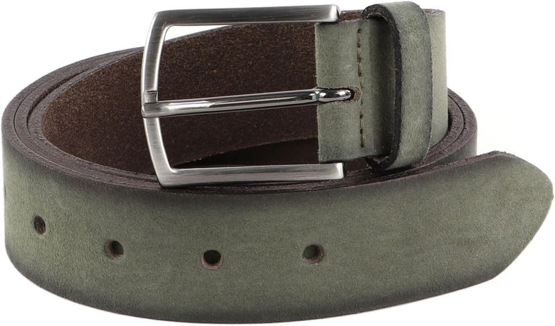 Vanzetti 35mm Leather Belt W80 Forest Green