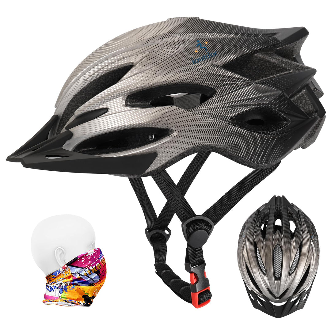 Premium Fahrradhelm, CE CPSC Zertifikat Gradient Grau, Gradient Grau