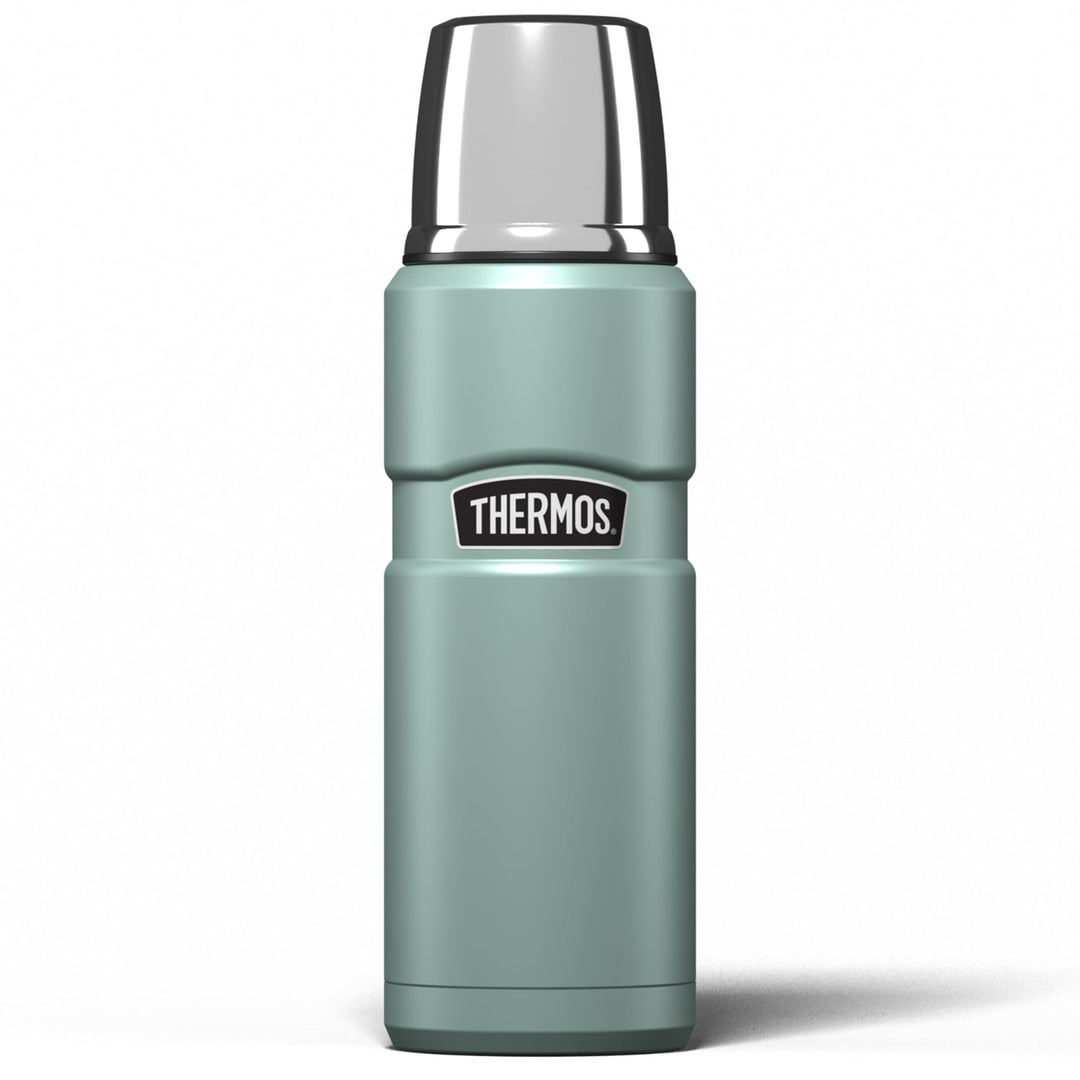 Thermos 170275 Flachmann, Edelstahl, Entenei, 470 ml 470ml Duck Egg, 470ml Duck Egg