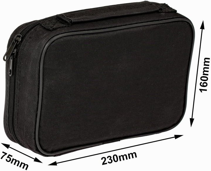 FunTomia Boccia Kugeln Set, Boule Kugeln mit 6X Metall-Kugeln 73mm, 720g, 1x Holz-Kugel, 1x Abstands