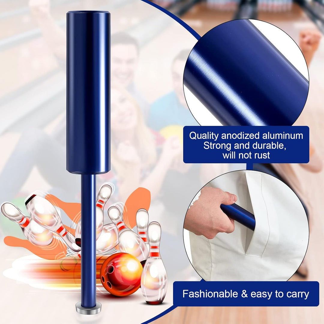Hungdao Bowlingball Workout Tool Bowling Zubehör mit 1,9 cm Ersatzklinge für Daumenfinger, Blau