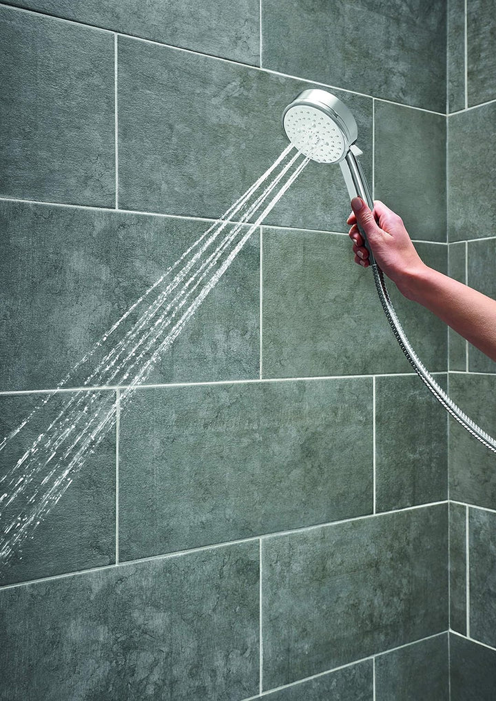GROHE Tempesta Cosmopolitan - Brausestangenset (4 Strahlarten, inkl. Relexaflex Brauseschlauch, Anti
