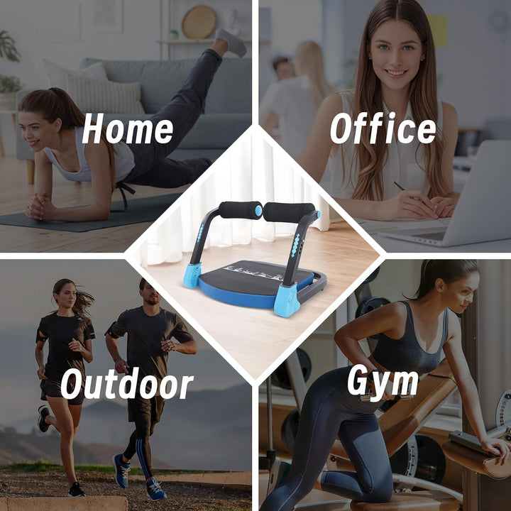 Bauchtrainer Für Zuhause – Mini Bauchmuskeltrainer Mit 3 Intensitätsstufen, Fitnessgerät Für Core-Tr
