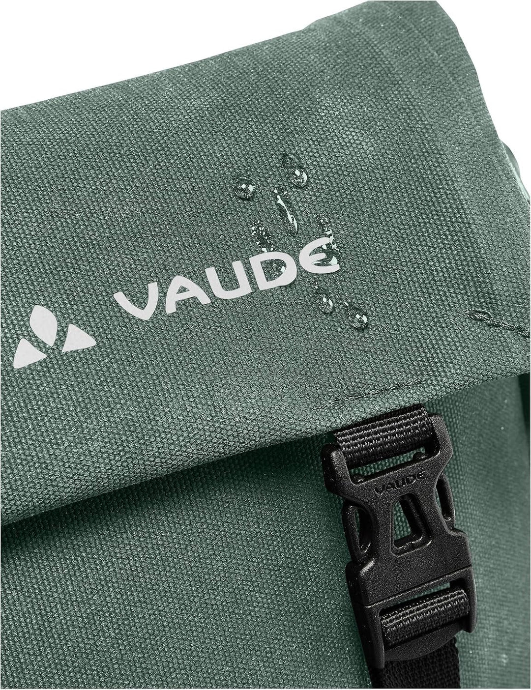 VAUDE Augsburg IV S Lenkertasche, wasserdicht – Agave | Lenkertasche für das Fahrrad mit KLICKfix-S