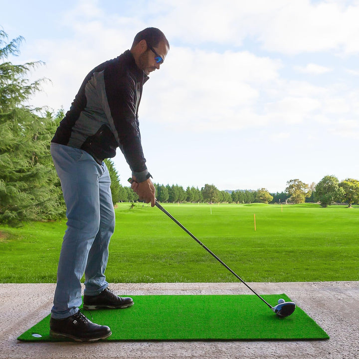 FORZA FORB Academy Golf Übungsmatte – Golf Matte zusammenrollen – Golf Tees enthalten | Golf Abschla