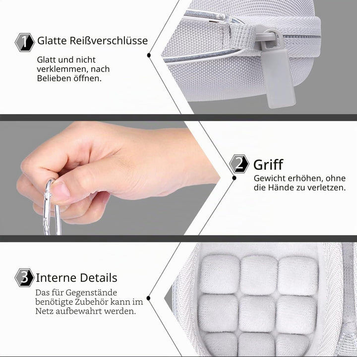 co2CREA Hart Schutz Hülle Etui Tasche für Logitech MX Anywhere 4 /Anywhere 3S /Anywhere 3 /Anywhere