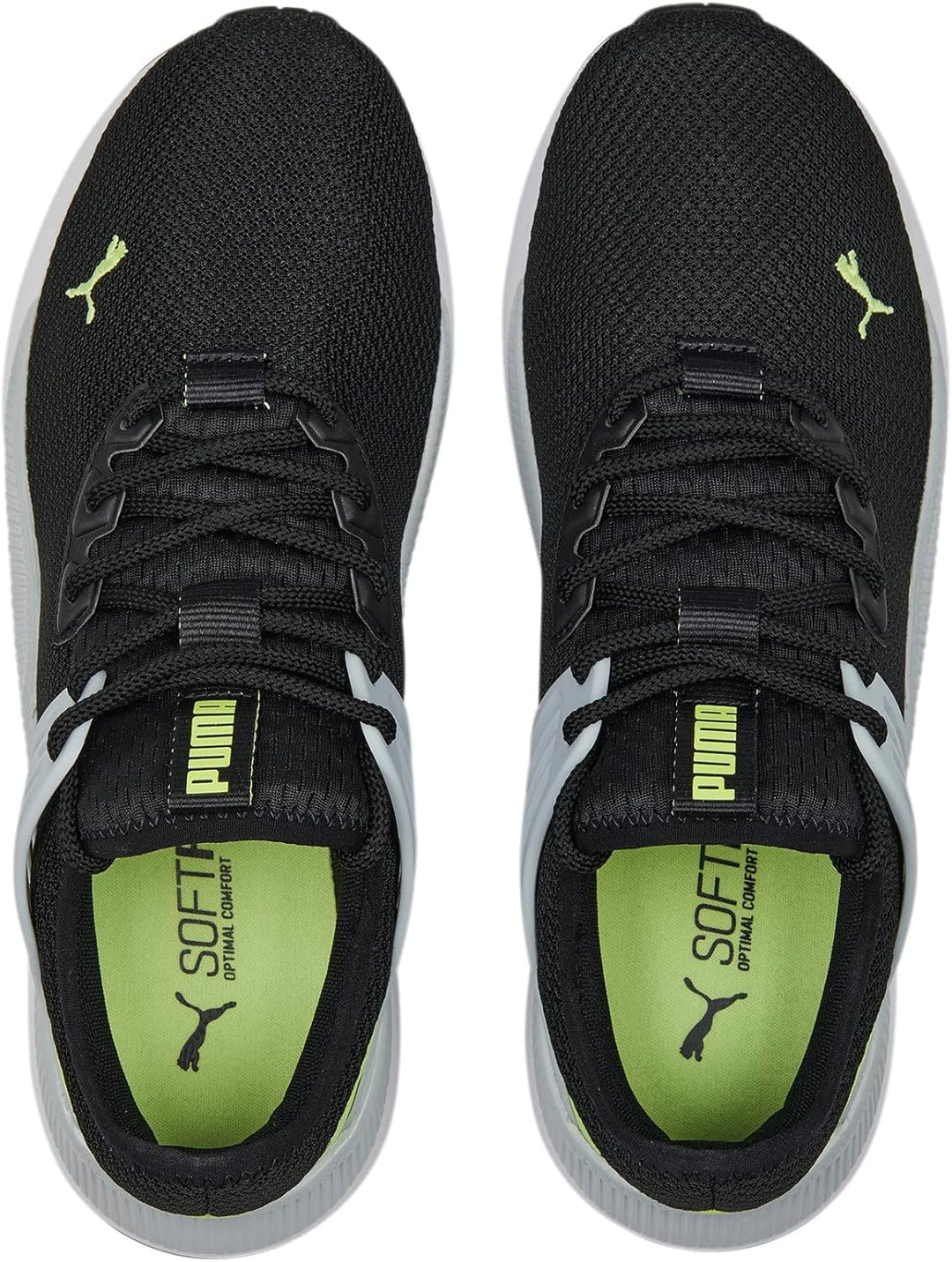PUMA Herren Pacer Future Sneaker 36 EU Puma Black Platinum Grey Lily Pad, 36 EU Puma Black Platinum