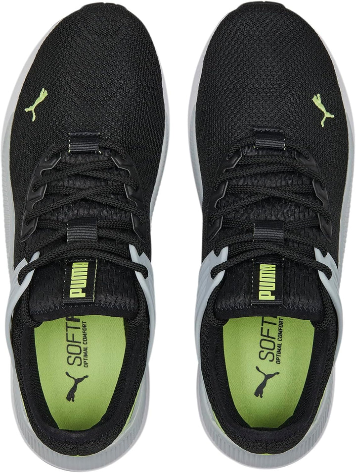 PUMA Herren Pacer Future Sneaker 36 EU Puma Black Platinum Grey Lily Pad, 36 EU Puma Black Platinum