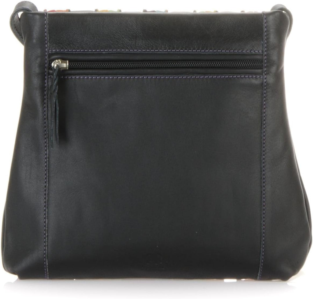 mywalit Unisex Medium Cross Body Bag Stofftasche Schwarz - Schwarz, Schwarz - Schwarz