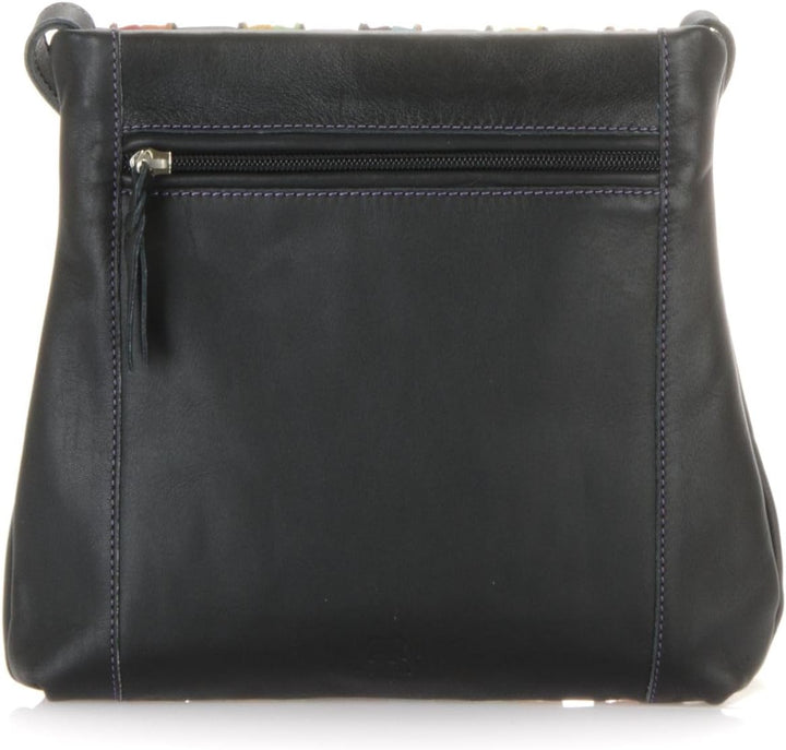 mywalit Unisex Medium Cross Body Bag Stofftasche Schwarz - Schwarz, Schwarz - Schwarz