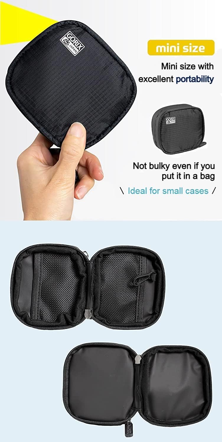 GORIX Cycle Wallet Pouch Kleine Tasche Wasserdichtes Handy Münzfach Rennrad MTB Fahrrad (GX-Bkmini)