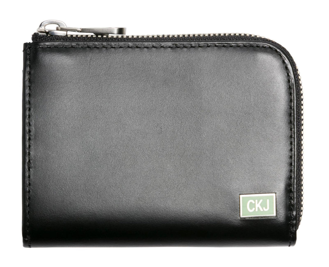 Calvin Klein Squared Short Zip Around Black