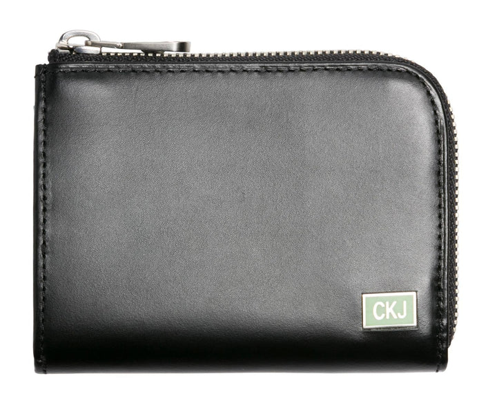 Calvin Klein Squared Short Zip Around Black
