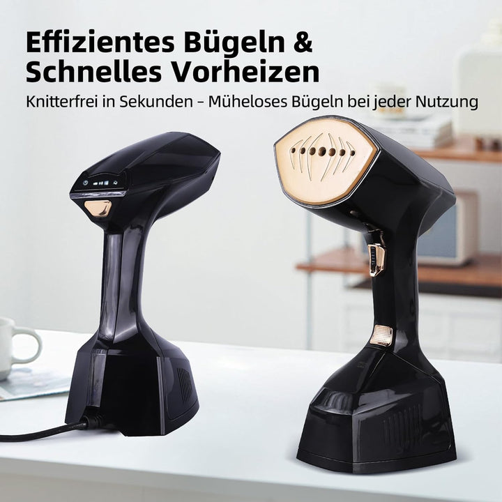 YueLi Hand Steamer Dampfglätter 2000W & 300ml Wassertank – Tragbares Kompaktgerät für Nass-Trockenbü